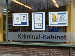 Kriminal-Kabinett, Bona-Preiser-Bibliothek, Oranienstraße 72, Berlin-Kreuzberg