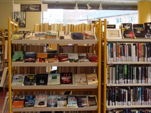 Et udsnit af bogsamlingen