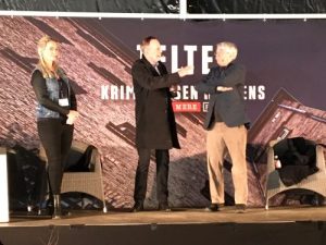 Stine Bolther, Bent Isager-Nielsen (m) og Hans Petter Hougen (th)